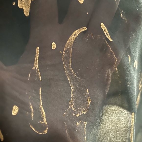 Chico’s Top Blouse Size 1 = SZ Medium ( 8 ) - Picture 4 of 5